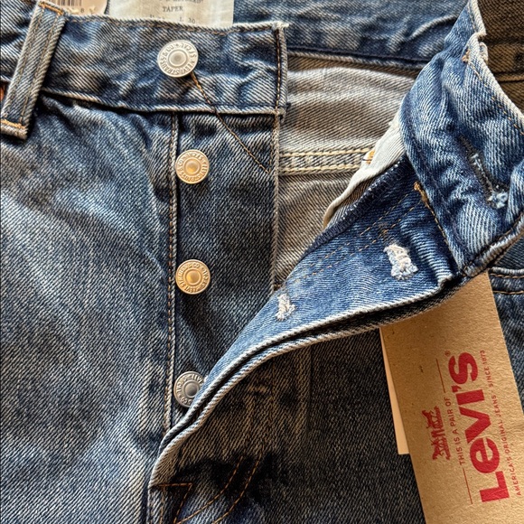 Levi’s denim jeans Gusset Taper size 30 NWT Levi’s altered - Picture 14 of 15